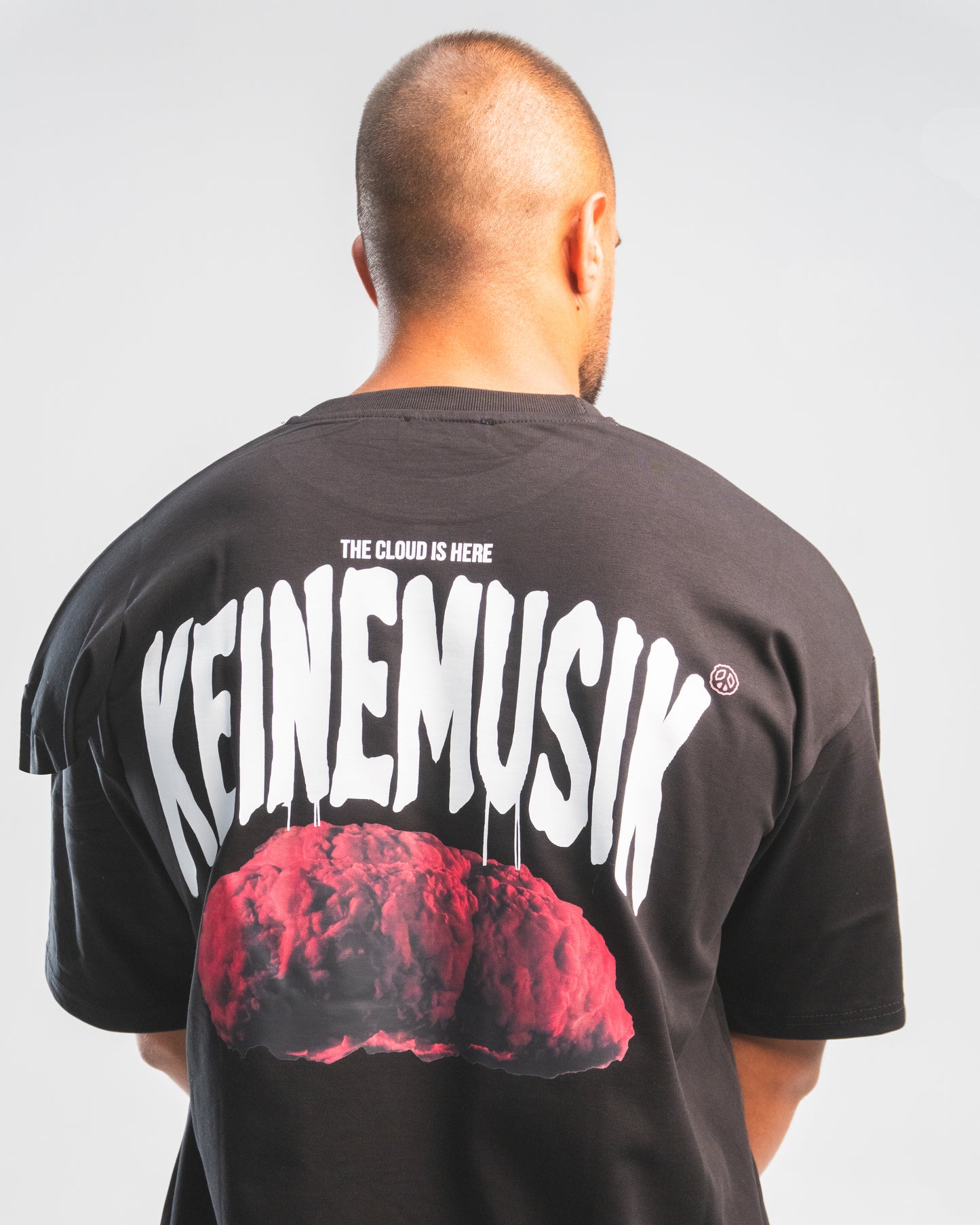 KM cloud black t-shirt signed shirt by Adam port