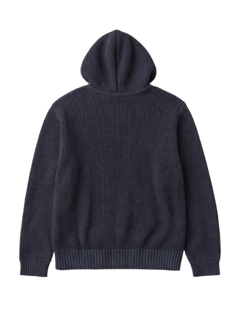 Grey zip up knitted jacket