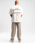 KM or me t-shirt white signed shirt by Adam port