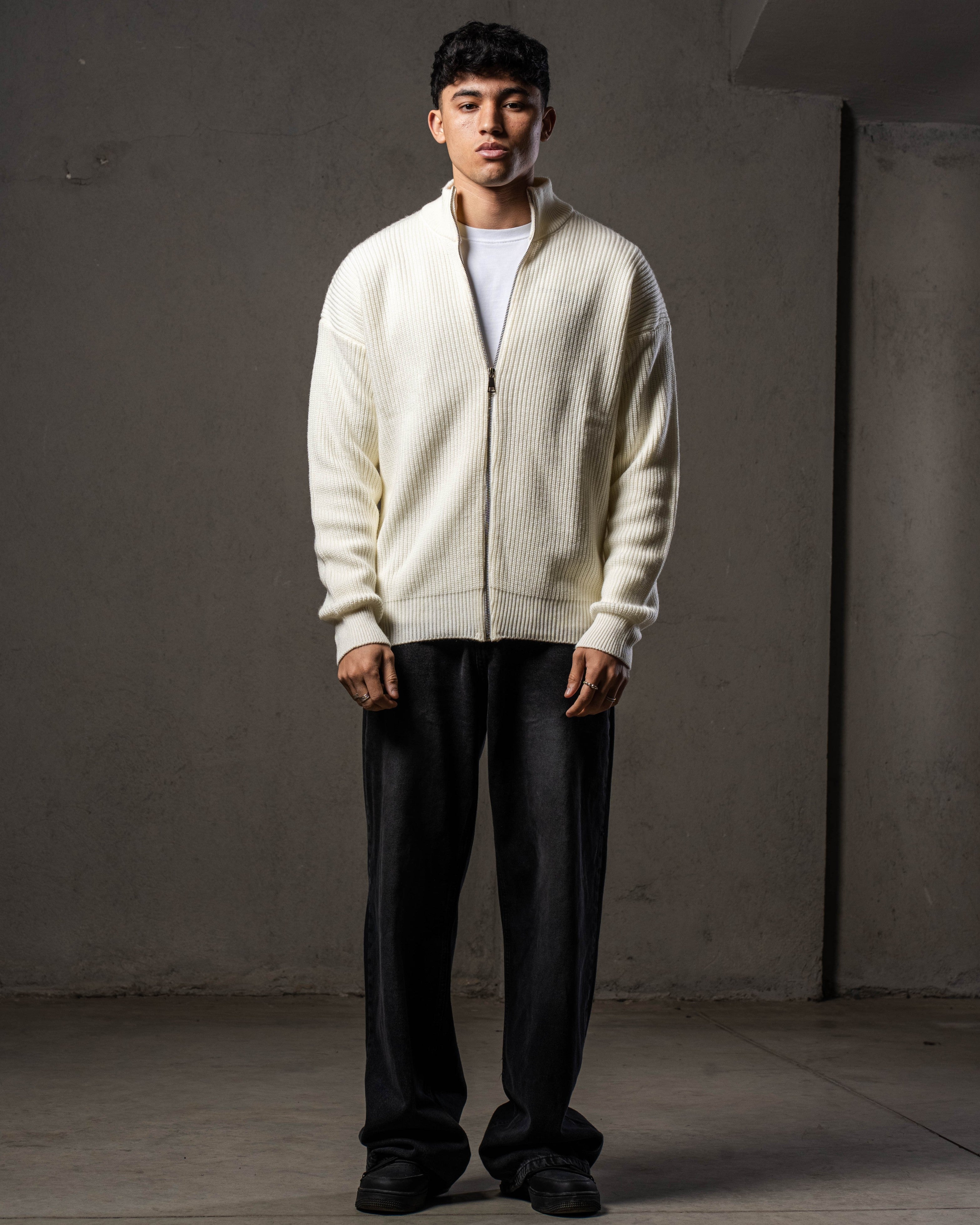 Off white Knitted jacket