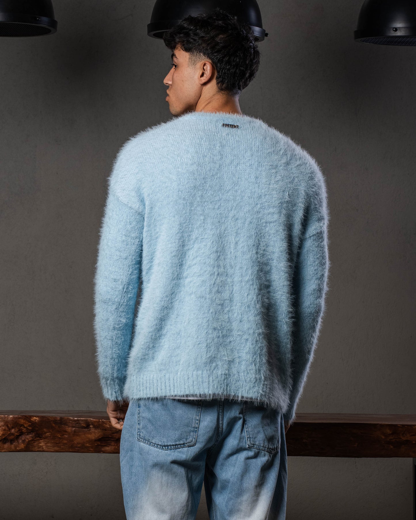 Baby Blue Mohair Sweater