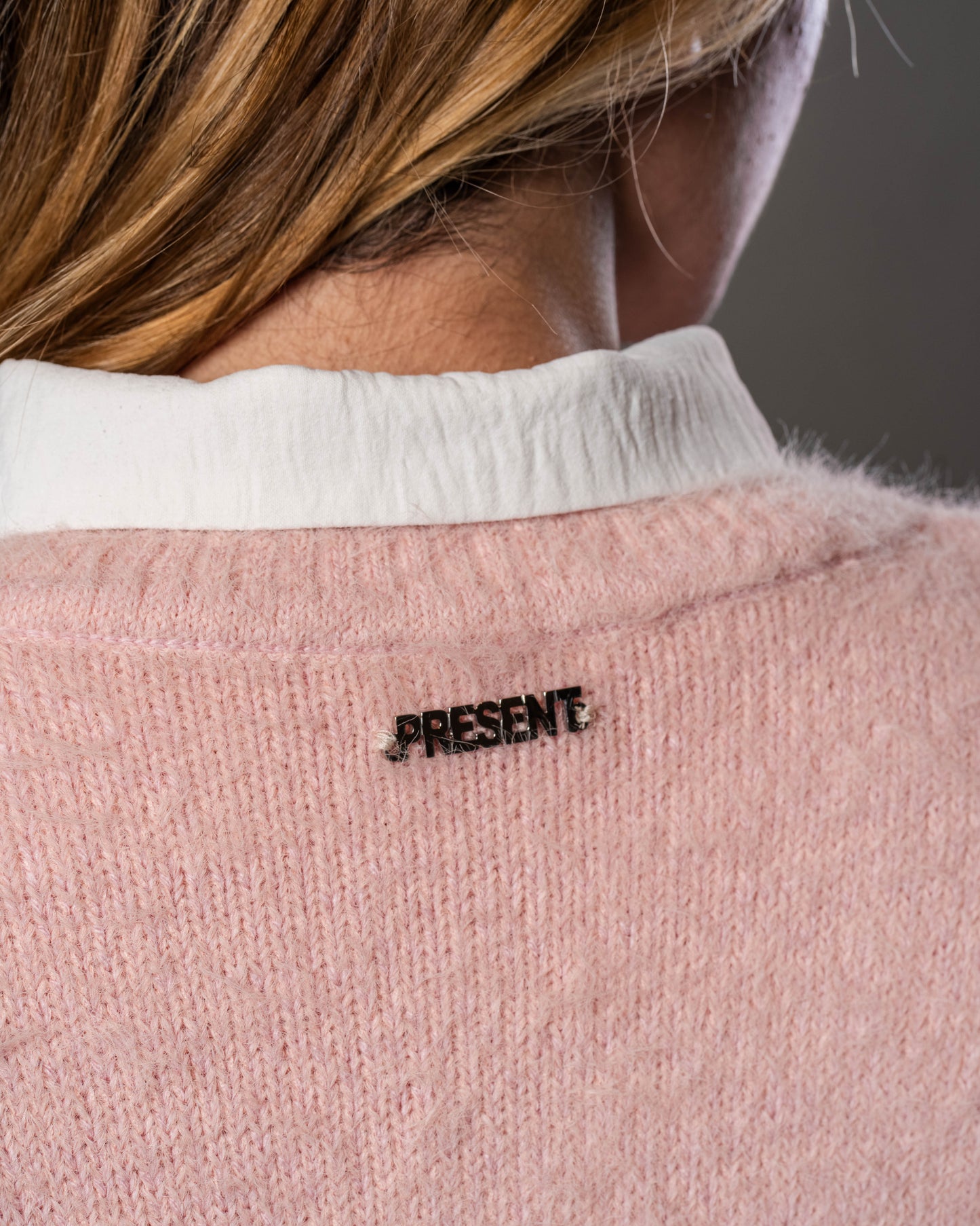 Pink Mohair Sweater
