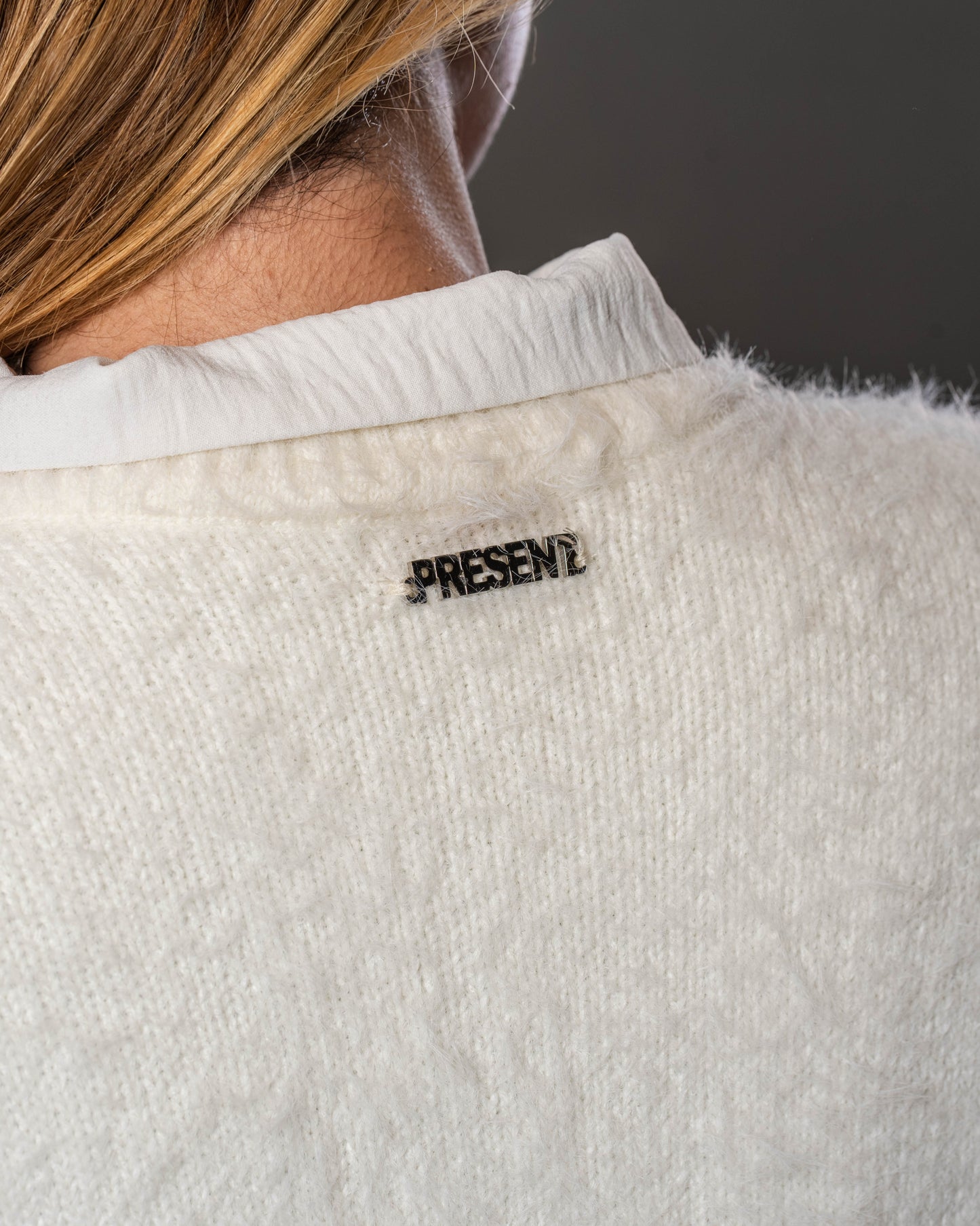 White Mohair Sweater