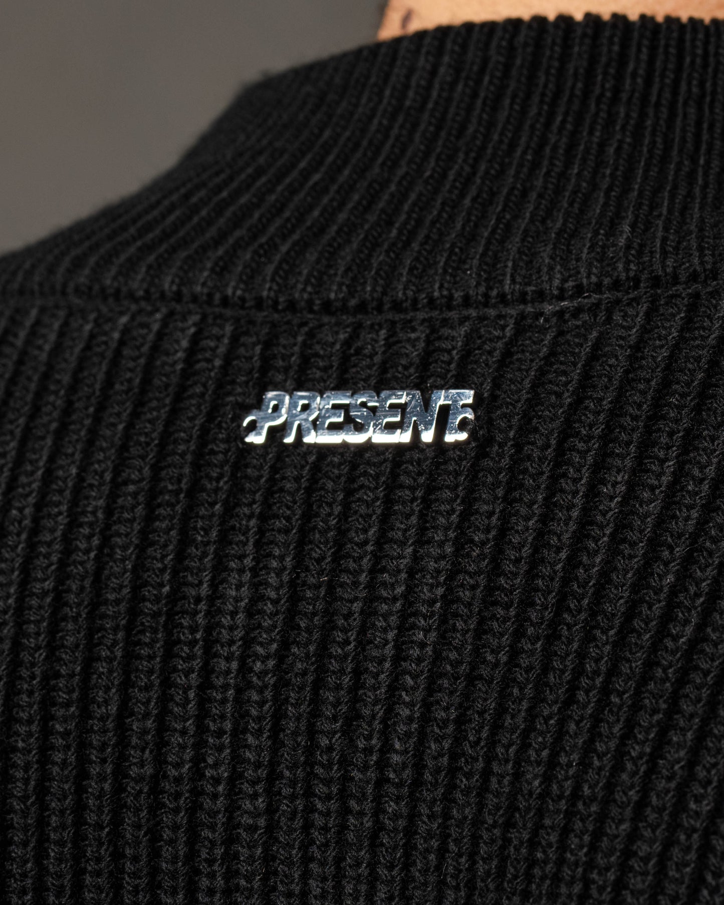Black Knitted Jacket
