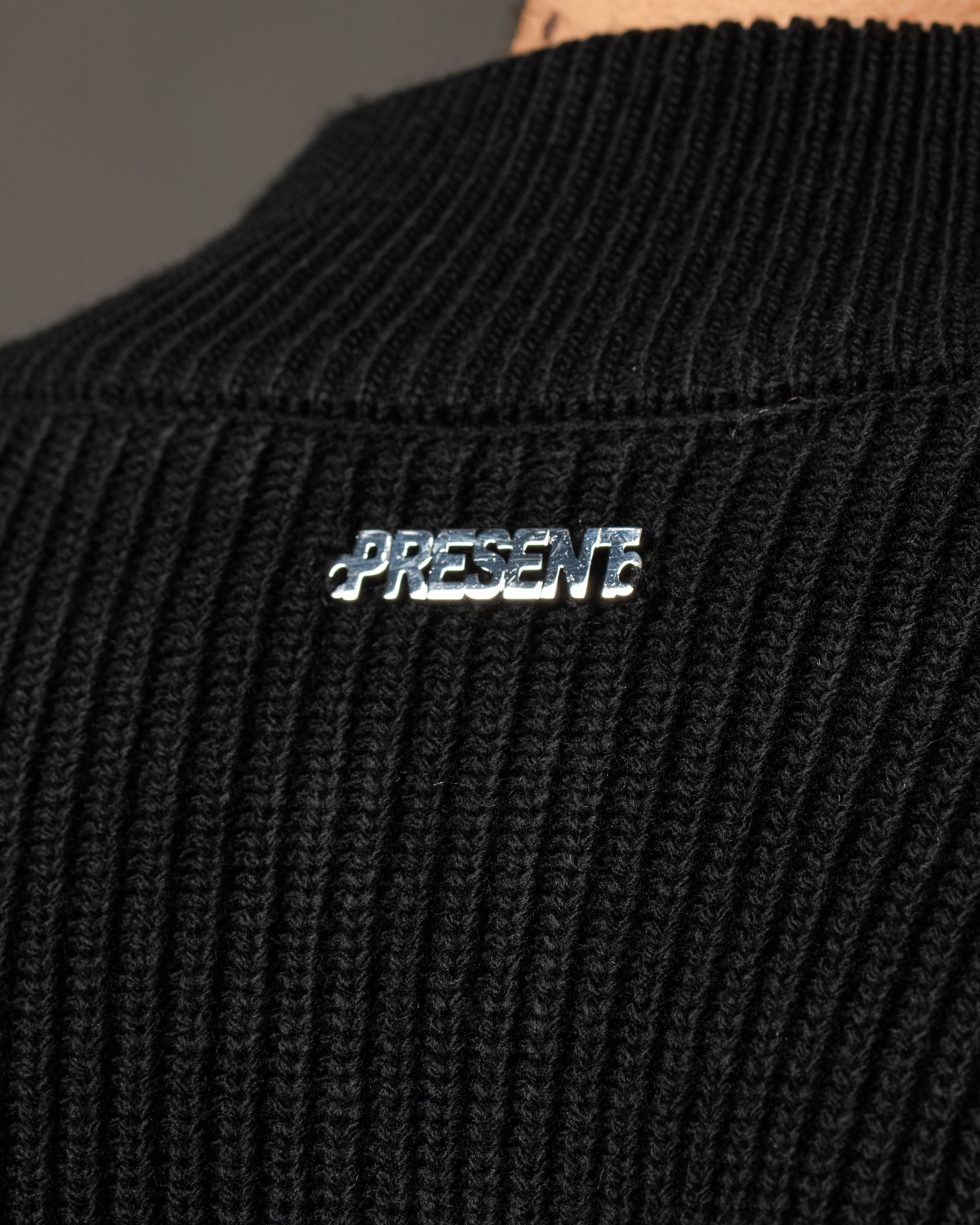 Black Knitted Jacket