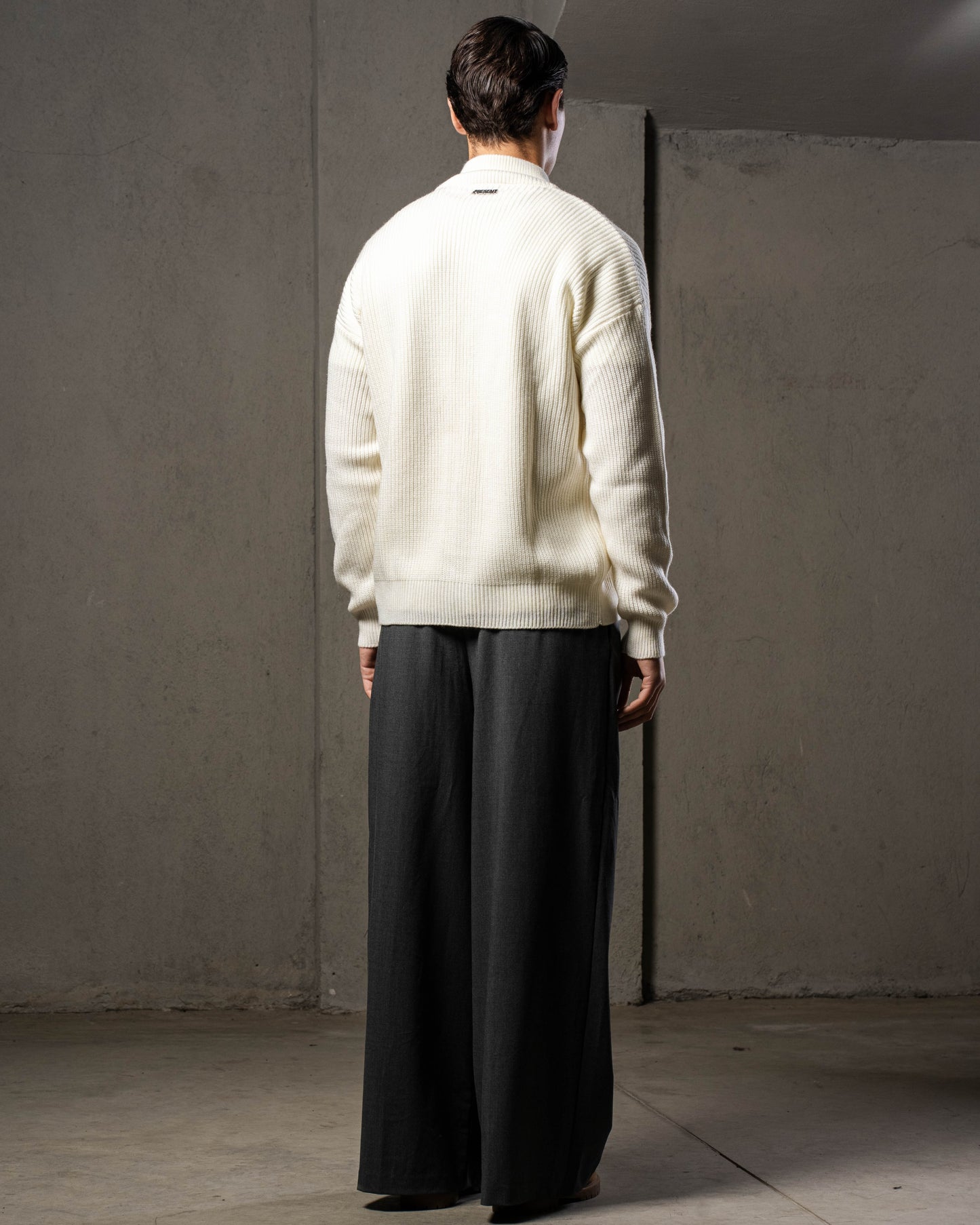 Off white Knitted Jacket